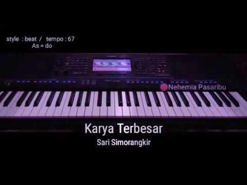 KARAOKE | KARYA TERBESAR - SARI SIMORANGKIR | RUMAH DOA KELUARGA
