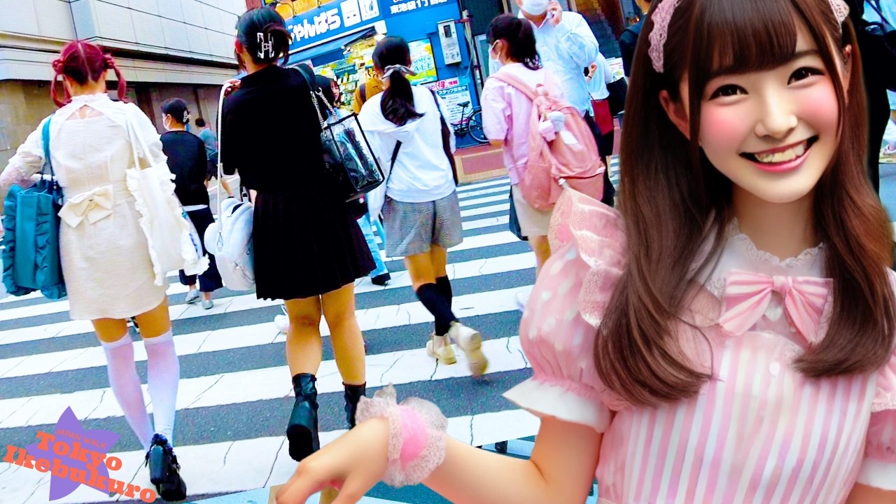 Tokyo Ikebukuro 🐶 Let's play! 💖 4K Nonstop 1 Hour