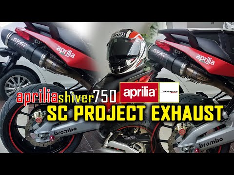 Aprilia Shiver 750 Sc Project Exhaust