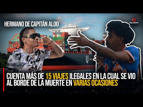 HE TELLS OF MORE THAN 15 ILLEGAL TRIPS WHERE HE WAS ON THE VERGE OF LOSING HIS LIFE / CAPTAIN ALO...