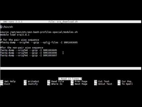 How to download fastq file using SRR ID?