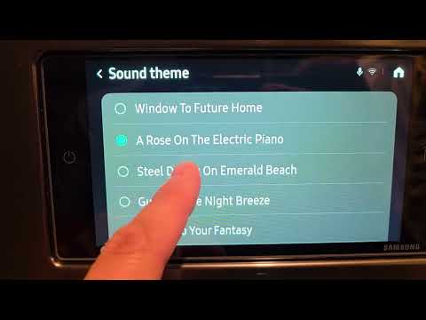 Samsung Bespoke Washer Sound Themes