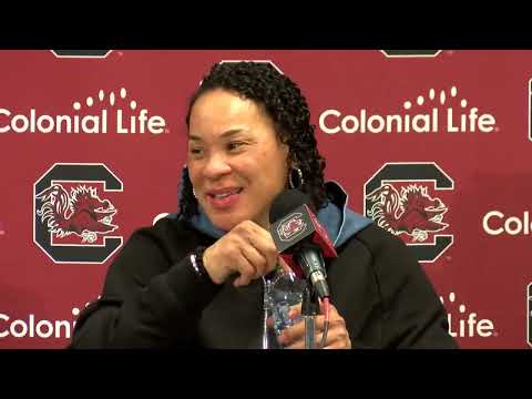 Gamecocks head coach Dawn Staley postgame following top-5 win over No.4 Texas