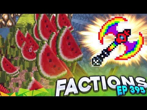 Minecraft Factions #395 - GODLY FARM AXE! (Minecraft Raiding)