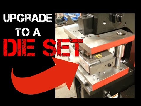 Forming and cutting steel with die sets