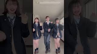 高校と先輩と~( ^^ )#fyp #jk #04 #05 #バズれ #ダンス #制服 #廊下 #緑園jk #緑園dk