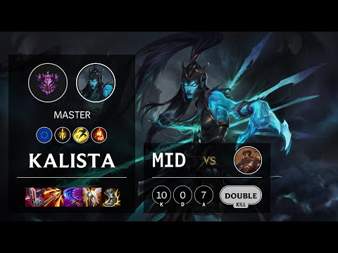Kalista Mid vs Viktor - EUW Master Patch 11.24