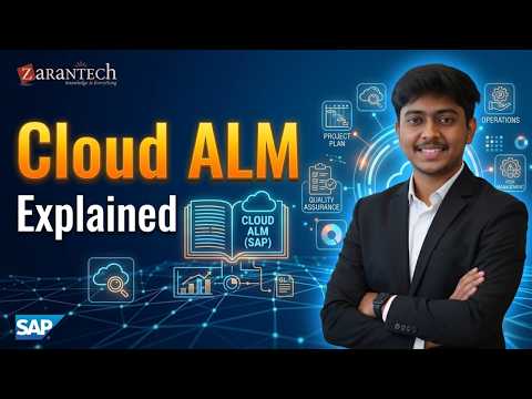 SAP Cloud ALM Application Lifecycle Management Full Course ZaranTech