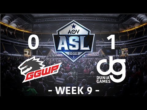GGWP.ID VS DG ASL Match 1 WEEK 9 Arena of Valor