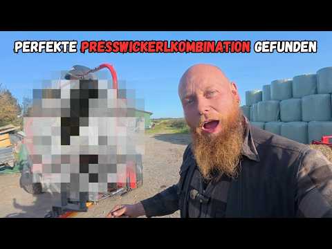 Now we have the perfect bale wrap combination 💰💰💰 - FarmVLOG#1141