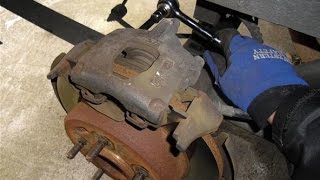 BRAKES STICKING AND PULLING TO ONE SIDE