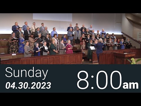 04/30/2023 Sunday 8am - Full Service