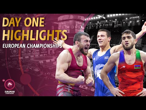 Semi Finals Highlights from Day 1 at the European Championships 2022 #WrestleBudapest
