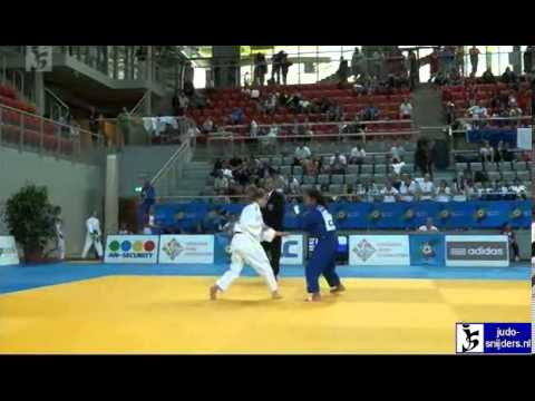 Judo 2012 European Championship Juniors: Kunitz (GER) - Nagel (NED) [-48kg]