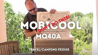 Mobicool MQ40A 12v230v Camping-Reisekühlschrank im Test