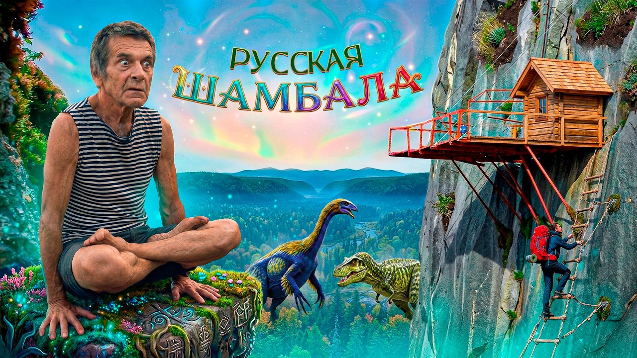 Мужику 72 года, а он пашет как молодой! Построил себе рай в скалах