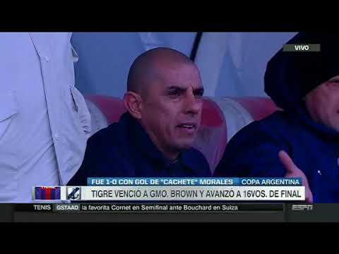 Tigre 1- Guillermo Brown 0 (Copa Argentina)