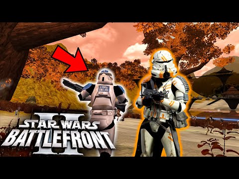 This is Autumn on Kashyyyk Battlefront 2