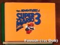 The Adventures Of Super Mario Bros 3 Intro Multilanguage