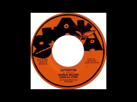 7'' Beverley Williams - Sufferation & Dub