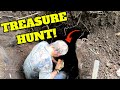 LOADED! Forgotten Treasures buried everywhere! Metal Detecting and Antique Bottle Digging!