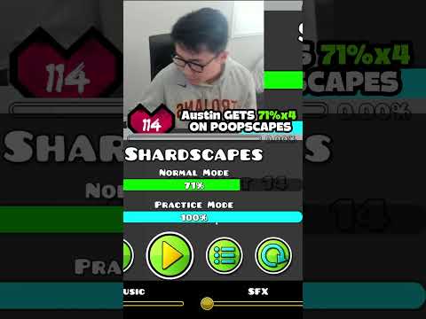 Austin LOSES IT ON TOP EXTREME DEMON 😡