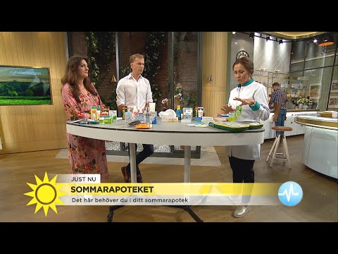 Bett, sår, turistmage? Så preppar du semesterapoteket - Nyhetsmorgon (TV4)