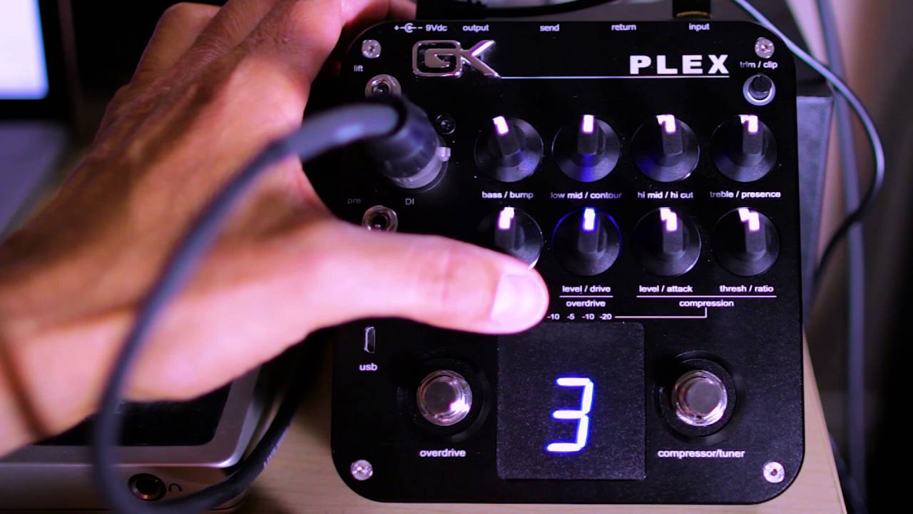 Обзор предусилителя Gallien Krueger Plex Preamp