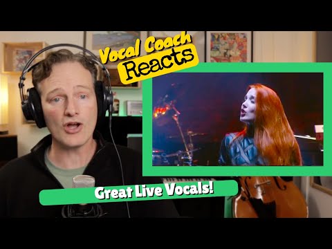 Vocal Coach REACTS - KAMELOT 'The Haunting' (LIVE ft. Simone Simons)