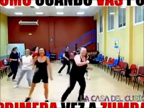 First Time at Zumba Class   Erste Klasse   Funny Fail Dance &25 hf4hs