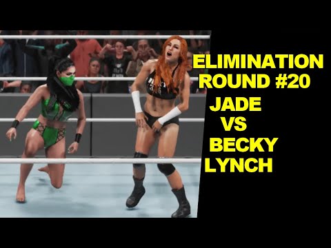 WWE 2K19 Jade vs Becky Lynch - Extreme Elimination Round #20