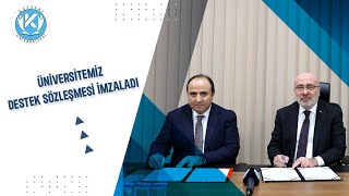 Üniversitemiz ile ORAN Kalkınma Ajansı Arasında Destek Sözleşmesi İmzalandı