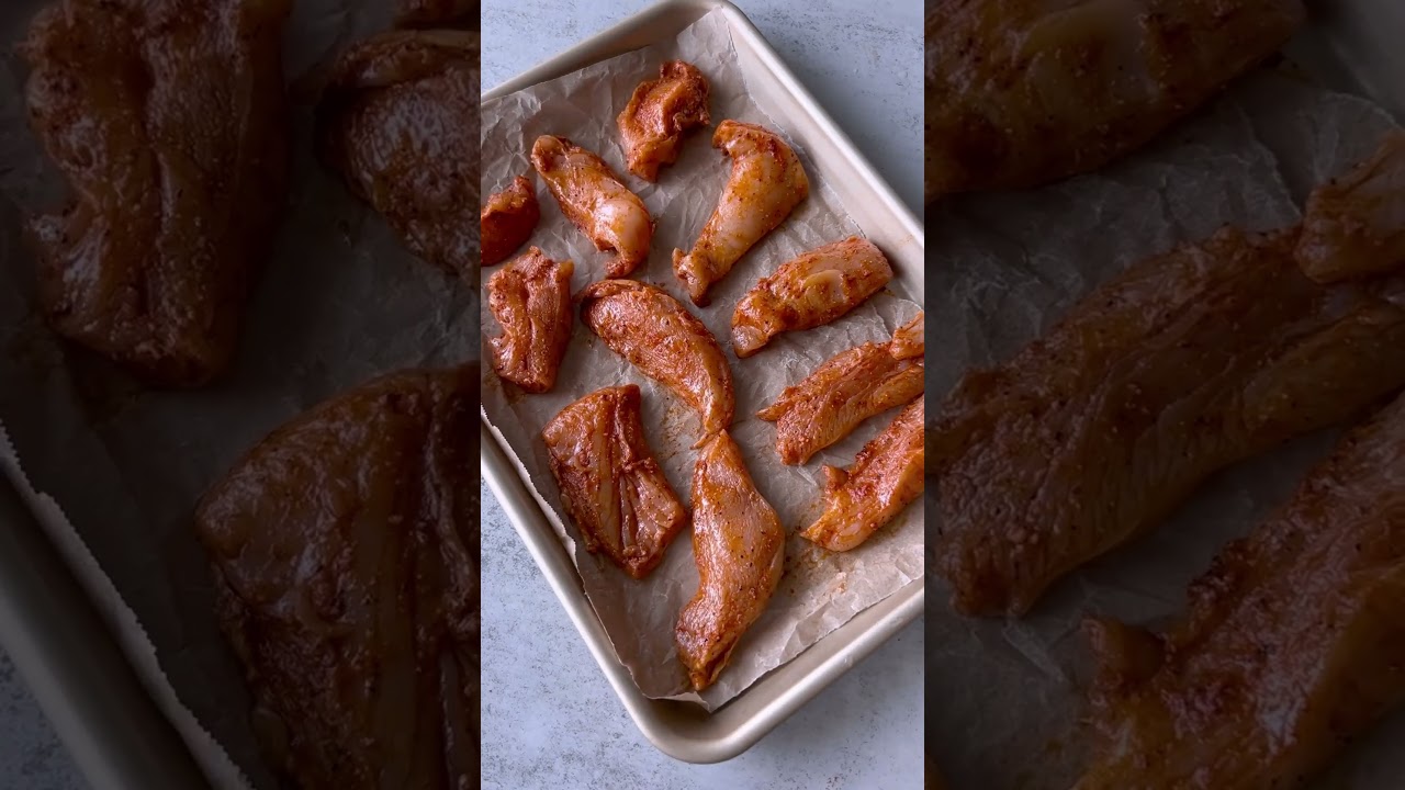 Avocado chicken wraps with harissa mayo 🌯