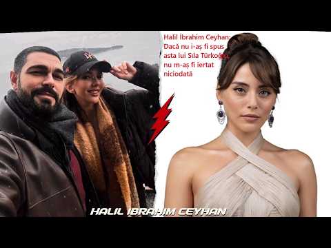 Halil İbrahim Ceyhan: If I had not said this to Sıla Türkoğlu, I would never have forgiven myself