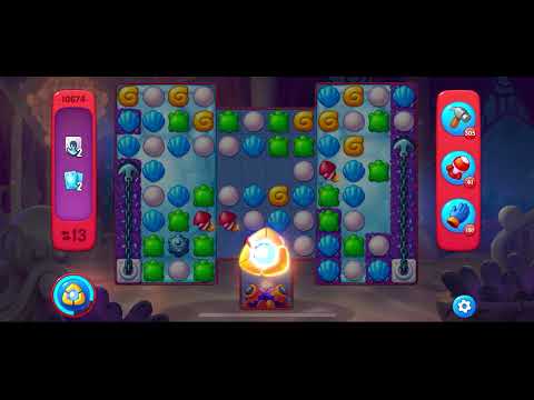 Fishdom Hard level 10674 no boosters フィッシュダム ハード