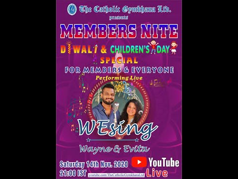 22. MEMBERS NITE LIVE - WAYNE & EVITA
