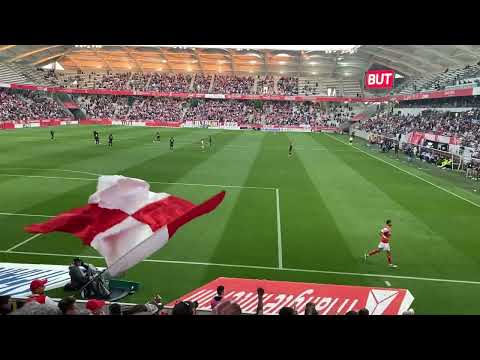 Reims - Nice 2 - 3 but de Hugo ekitike 9’ 38e journée ligue 1