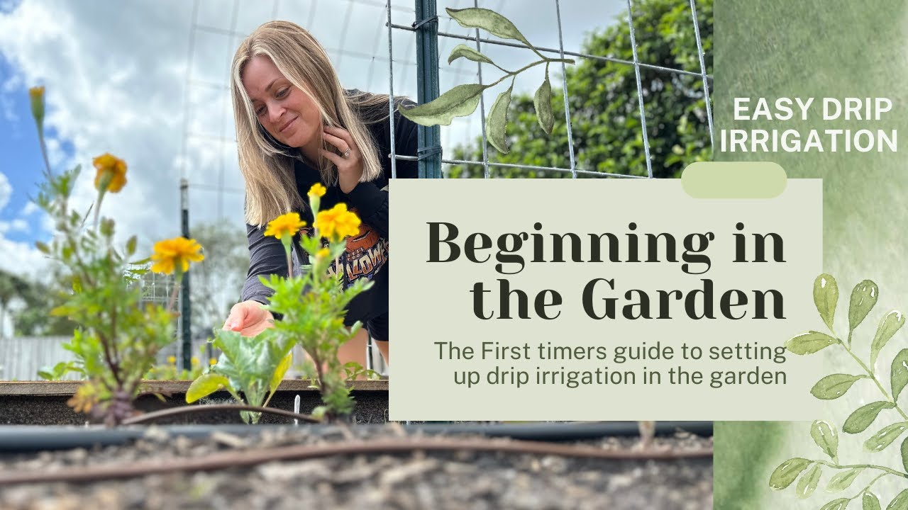 Easy Drip irrigation Tutorial