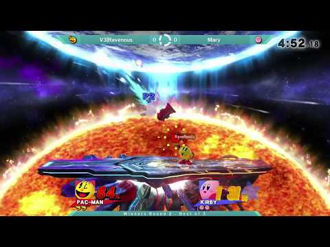 SOS 41 WR2 - V3|RaveRemix (Pac-Man) vs Mary (Kirby)