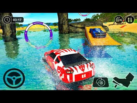 Floating Water Surfer Car Driving - Beach Racing - Android Gameplay