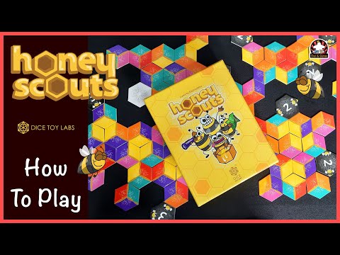 Honey Scouts - How to Play | How to Play Honey Scouts | Board Games in India // Chai & Games