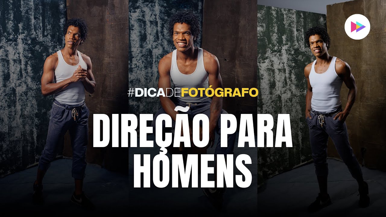 A melhor aula de direção de HOMENS para retratos