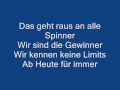 Revolverheld Spinner Lyrics 