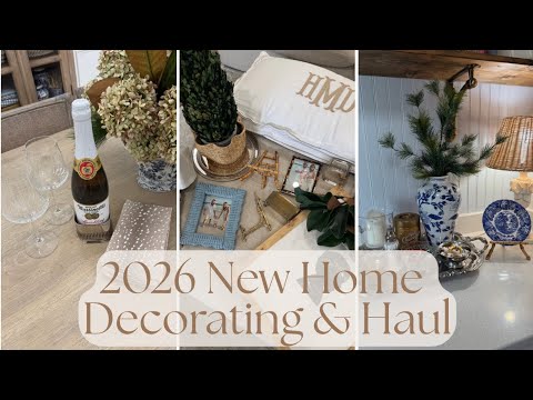 I Decorated Our Home for 2026 🤍 Timeless Southern Decor Haul + Styling