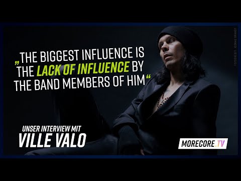 Ville Valo on HIM, new VV record Neon Noir and being back on stage | Interview MoreCore.de 2023