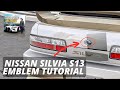 HOW TO MAKE REALISTIC NISSAN SILVIA S13 EMBLEM - CAR PARKING MULTIPLAYER - EZ TUTORIAL