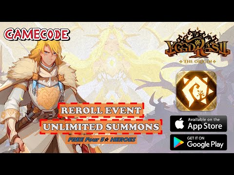 Free Four 5 stars Heroes Reroll Event Yggdrasil The Origin Unlimited Summons