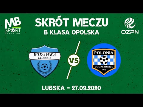 SKRÓT MECZU || WIDAWKA LUBSKA - POLONIA DOMASZOWICE || 27.09.2020
