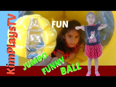 Jumbo Funny Ball Family Size Fun World's Best Moments Enjoying With Family Video