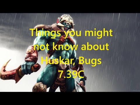 [Dota2] [7.39c] things you might not know about Huskar #dota2 #Huskar #knowledge #bug
